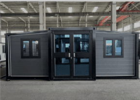 20ft Long Window & Metal Panel