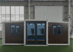 20ft Long Window & Metal Panel