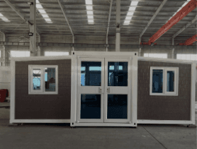 20ft Long Window & Metal Panel