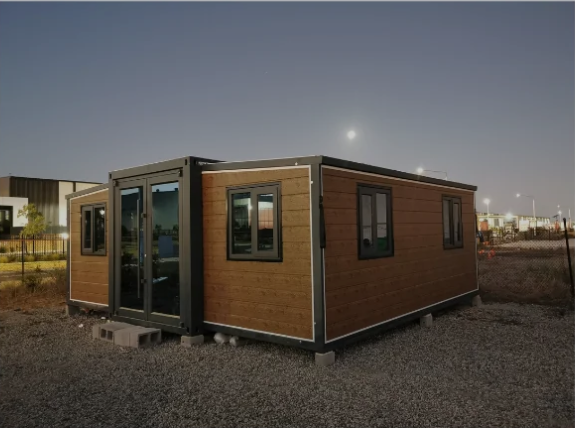 20ft Long Window & Metal Panel