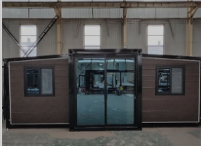 20ft Long Window & Metal Panel