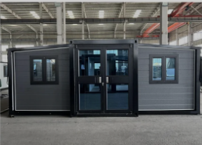 20ft Long Window & Metal Panel