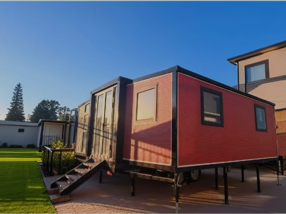 20ft Long Window & Metal Panel