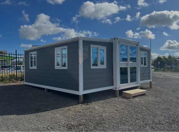 20ft Long Window & Metal Panel